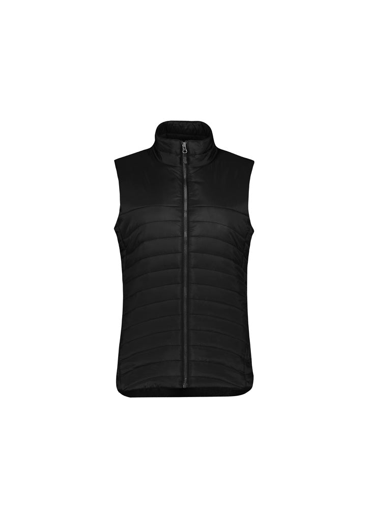 J213L - Biz Collection - Womens Expedition Vest | Black