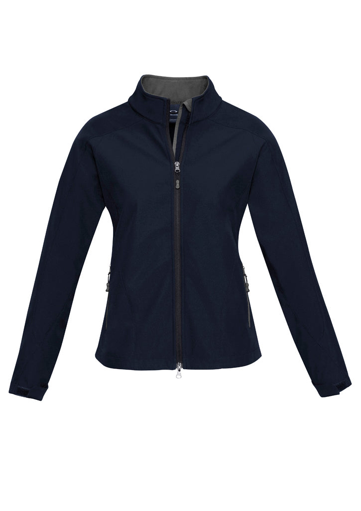J307L - Biz Care - Geneva Womens Jacket | Navy/Graphite