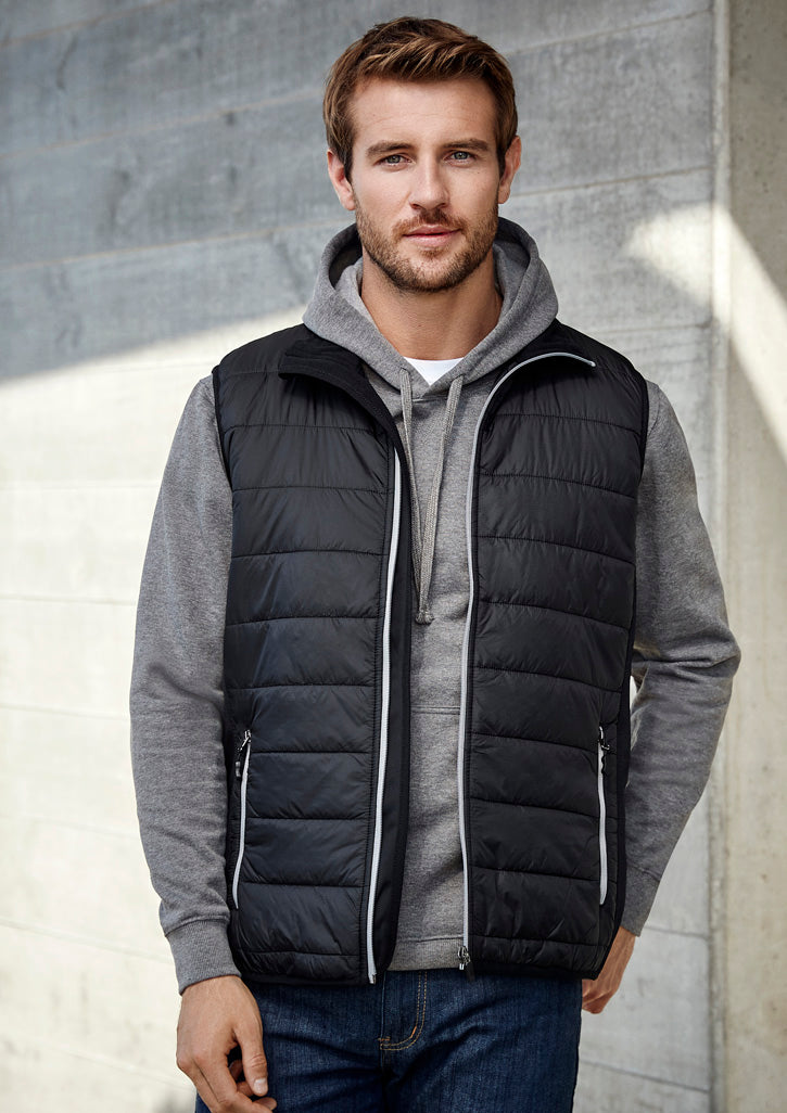 J616M - Biz Collection - Mens Stealth Vest