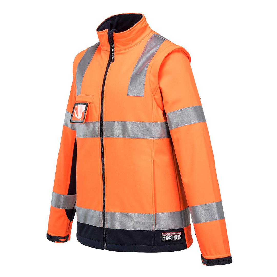 K7003 - Portwest - Ladies Huski "Kimberly" Softshell Jacket  |  2-in-1 (Converts to Vest)