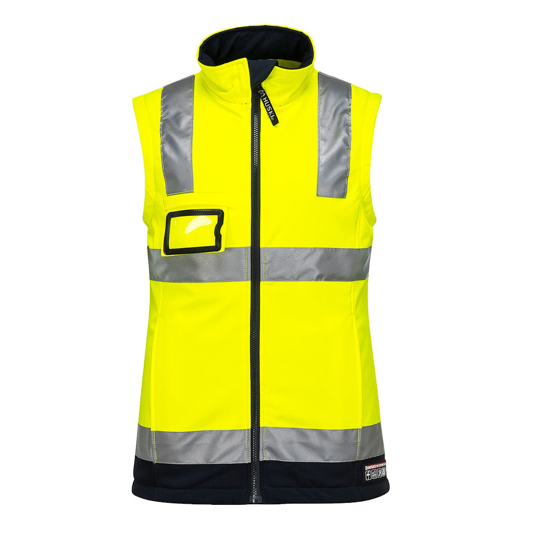 K7003 - Portwest - Ladies Huski "Kimberly" Softshell Jacket  |  2-in-1 (Converts to Vest)