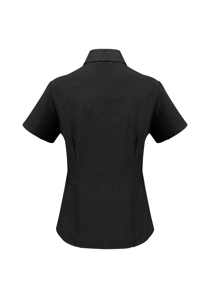 LB3601 - Biz Care - Oasis Ladies Plain Short Sleeve Shirt