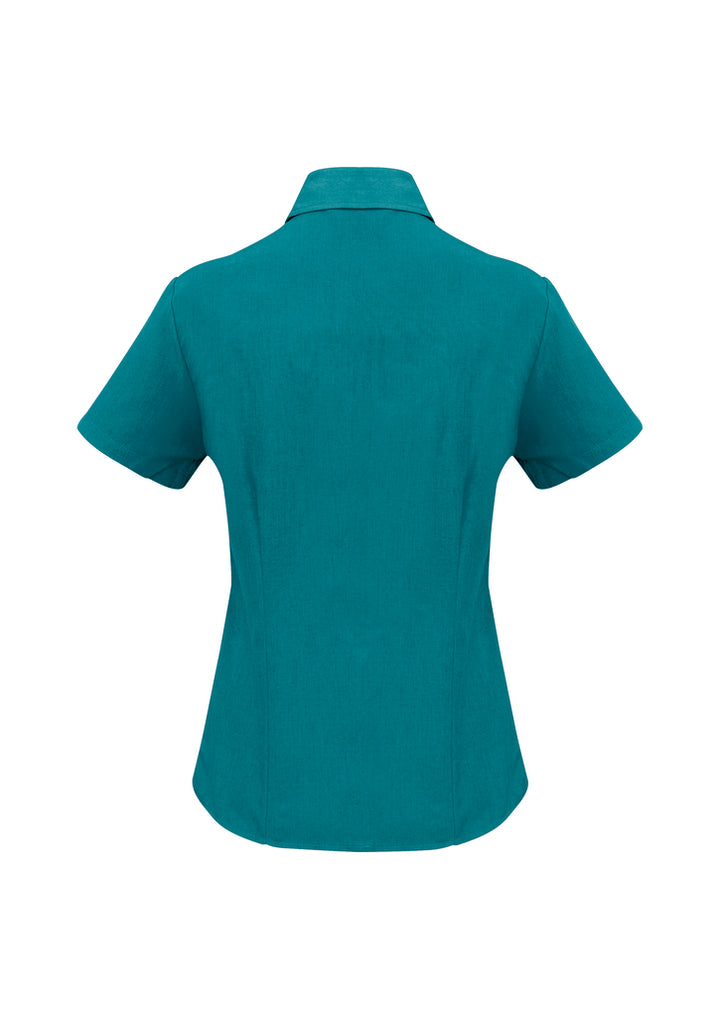 LB3601 - Biz Care - Oasis Ladies Plain Short Sleeve Shirt