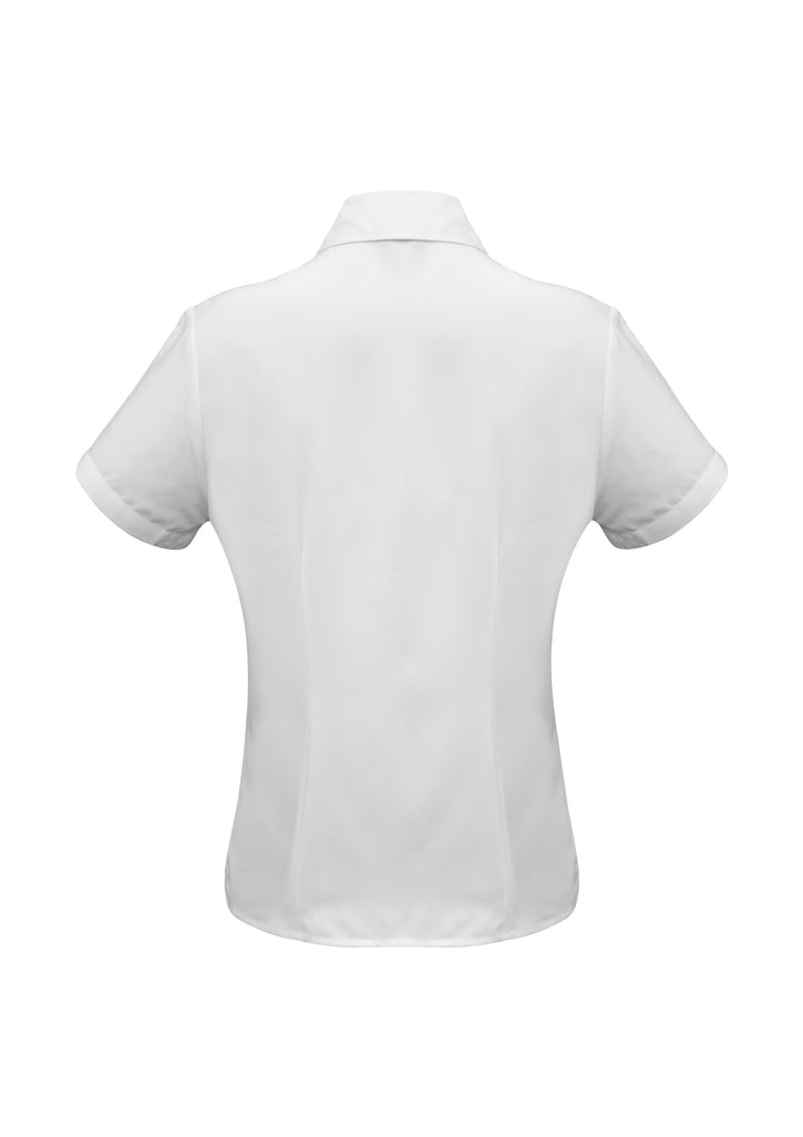 LB3601 - Biz Care - Oasis Ladies Plain Short Sleeve Shirt