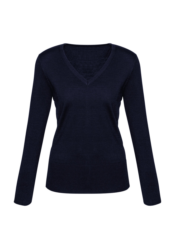 LP618L - Biz Collection - Ladies Milano Pullover | Navy