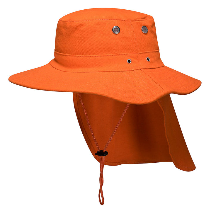 MC601 - Portwest - Wide Brim Hat (with tuck away Legionnaires flap)