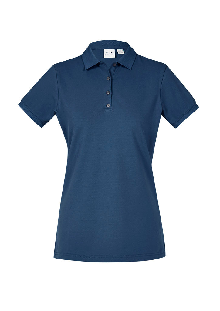 P105LS - Biz Collection - Ladies City Polo | Mineral Blue