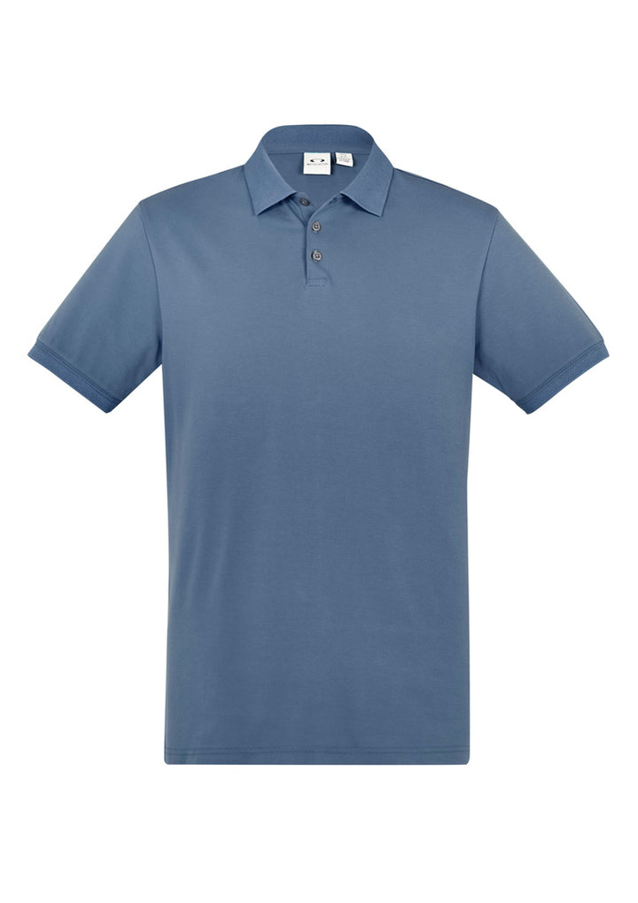 P105MS - Biz Collection - Men's City Polo - 95% Cotton rich - 190gsm | Grey Smoke