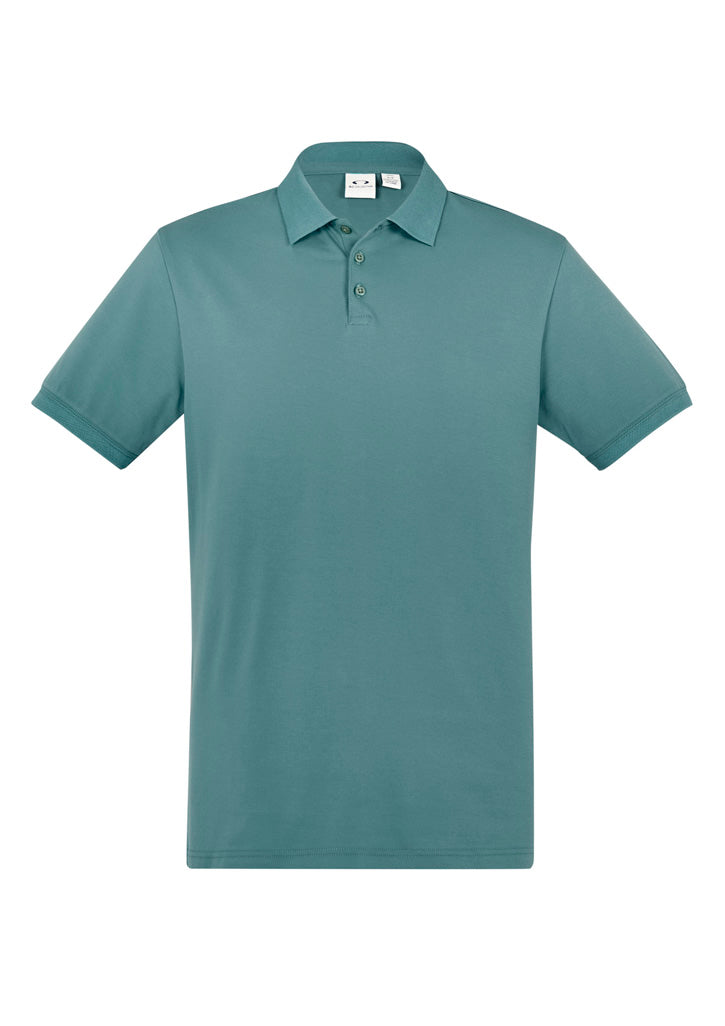 P105MS - Biz Collection - Men's City Polo - 95% Cotton rich - 190gsm | Jasper Green