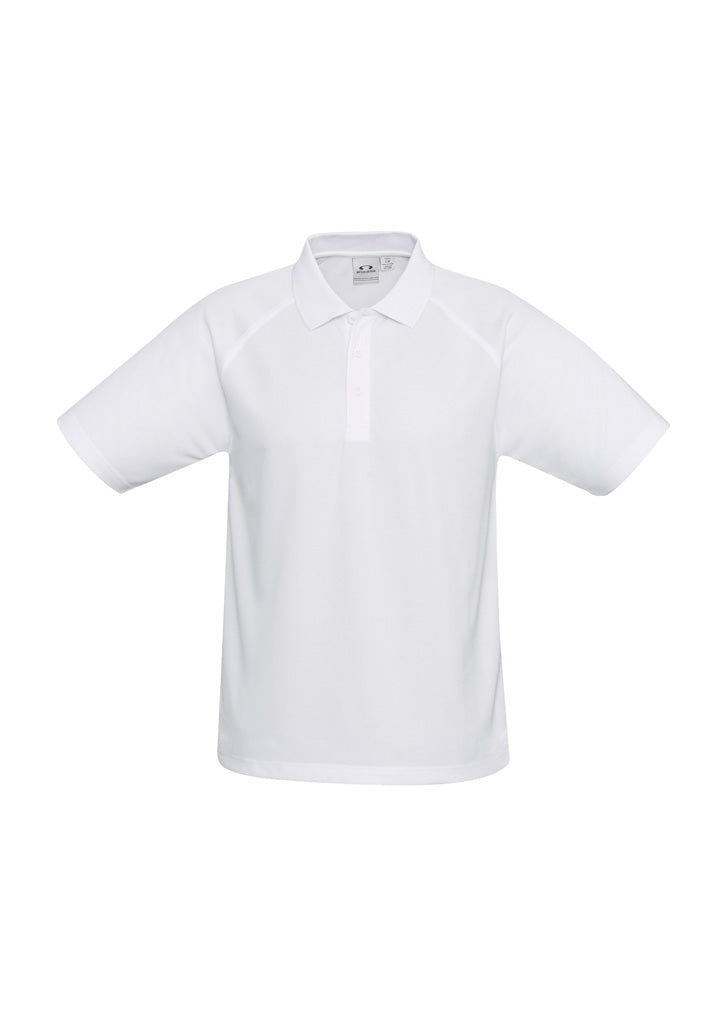 P300MS - Biz Collection - Mens Sprint Short Sleeve Polo | White