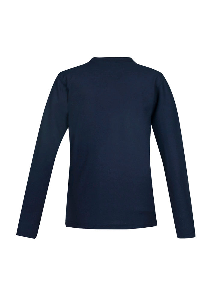 P400LL - Biz Collection - Ladies Long sleeve Crew Polo - 210gsm - Poly/Cotton