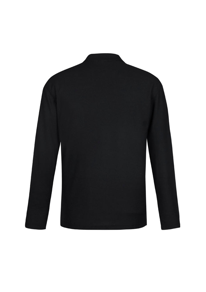 P400ML - Biz Collection - Men's Long sleeve Crew Polo - 210gsm - Poly/Cotton
