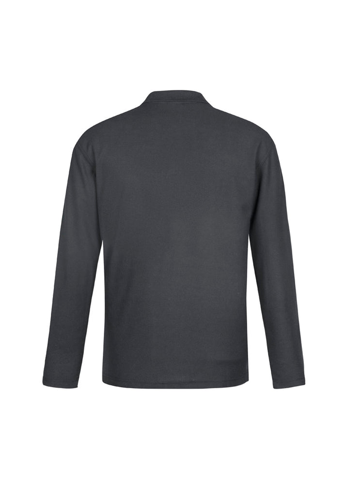 P400ML - Biz Collection - Men's Long sleeve Crew Polo - 210gsm - Poly/Cotton