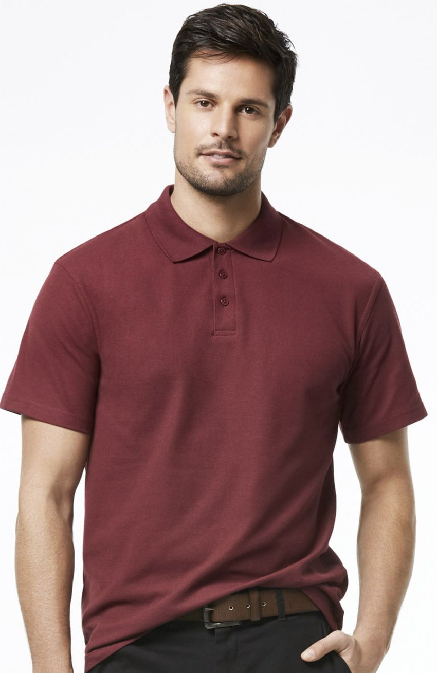 P400MS - Biz Collection - Men's Crew Polo - 210gsm - Poly/Cotton - Short Sleeve