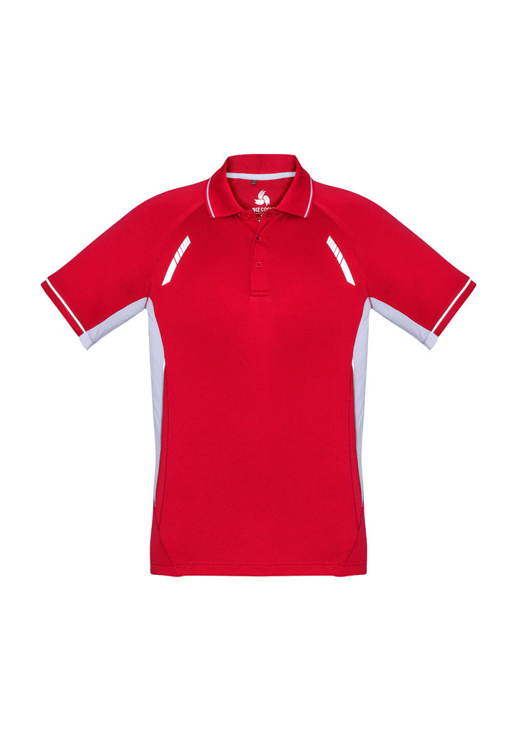 P700MS - Biz Collection - Renegade Polo - BizCool Micro Polyester | Red/White/Silver