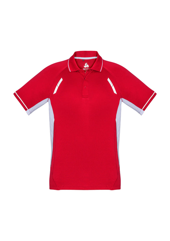 P700MS - Biz Collection - Renegade Polo - BizCool Micro Polyester | Red/White/Silver