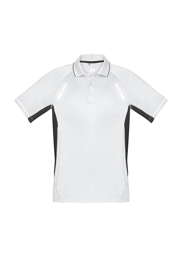 P700MS - Biz Collection - Renegade Polo - BizCool Micro Polyester | White/Black/Silver