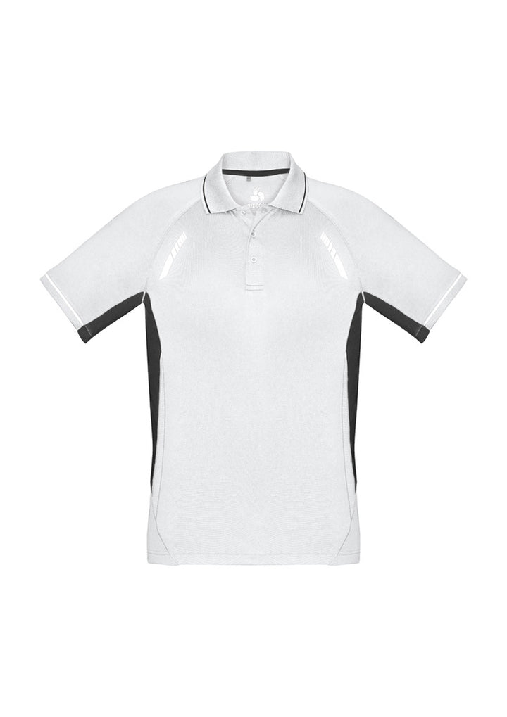 P700MS - Biz Collection - Renegade Polo - BizCool Micro Polyester | White/Black/Silver