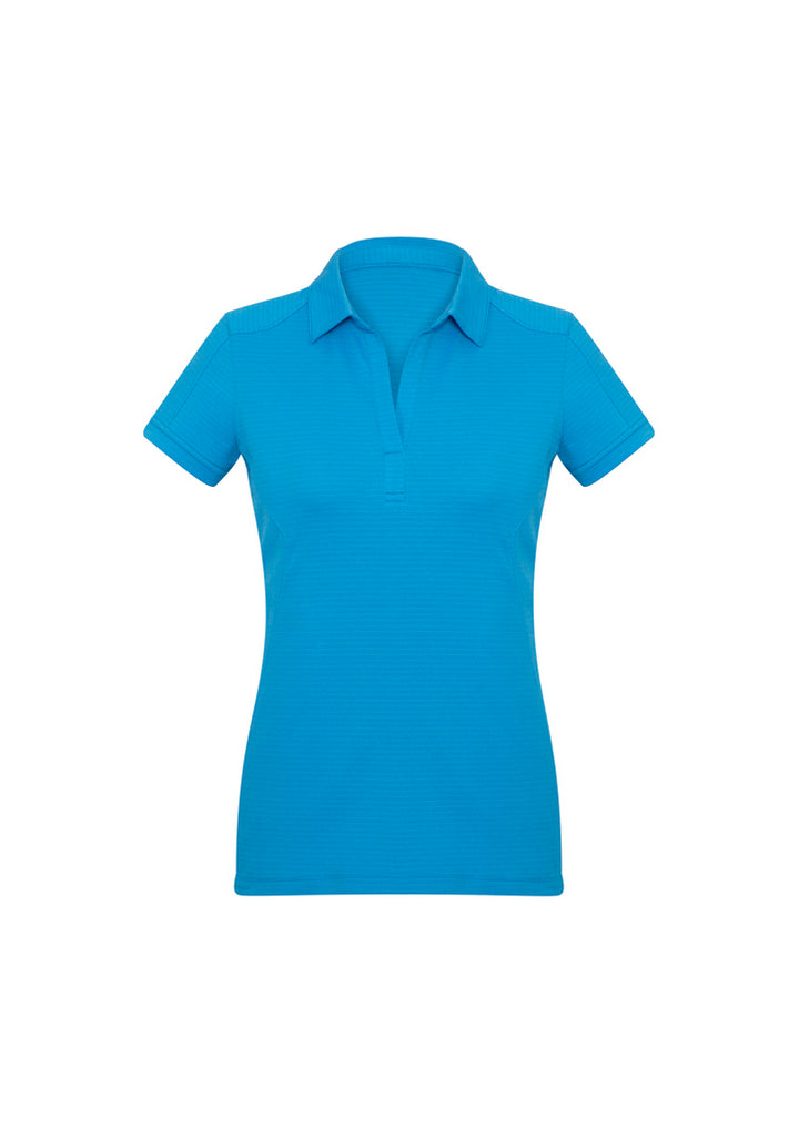 P706LS - Biz Collection - Womens Profile Short Sleeve Polo | Cyan