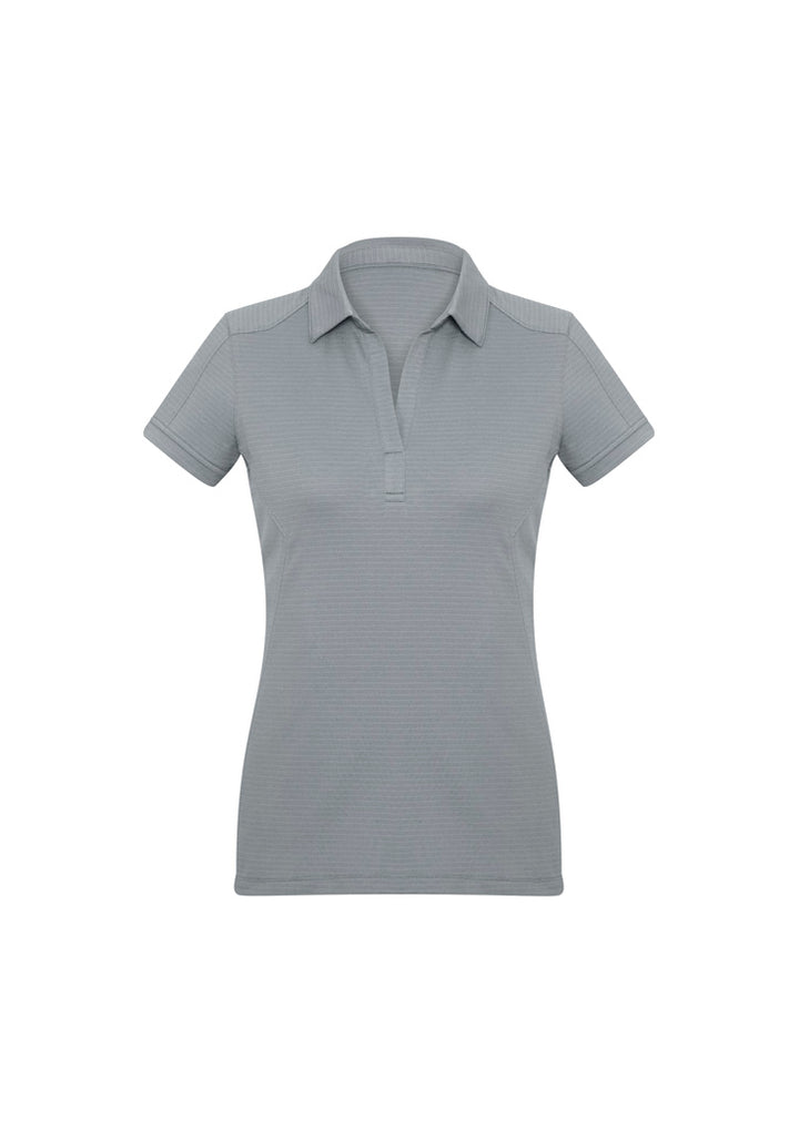 P706LS - Biz Collection - Womens Profile Short Sleeve Polo | Silver