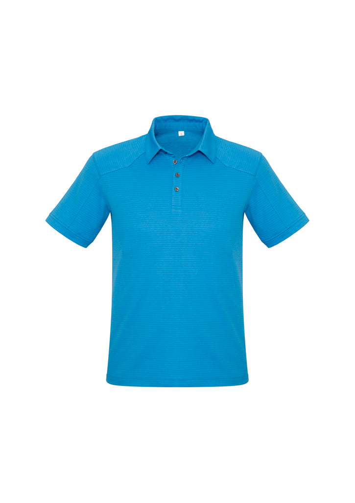 P706MS - Biz Collection - Mens Profile Short Sleeve Polo | Cyan