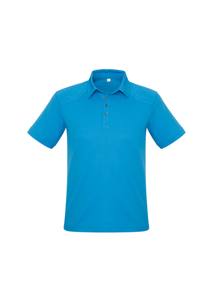 P706MS - Biz Collection - Mens Profile Short Sleeve Polo | Cyan