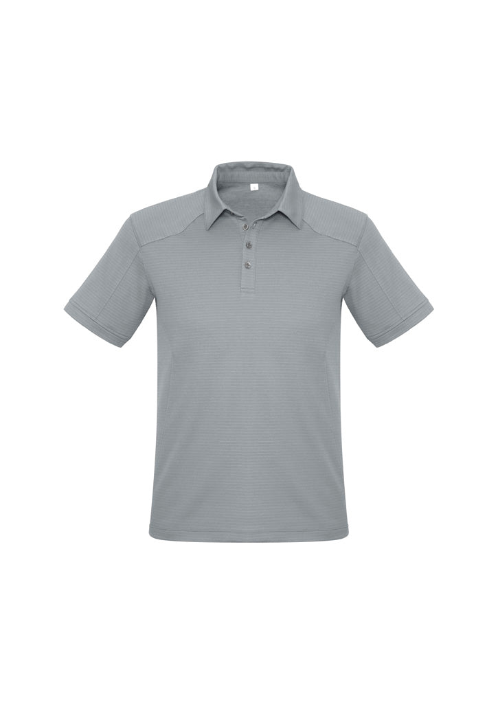 P706MS - Biz Collection - Mens Profile Short Sleeve Polo | Silver