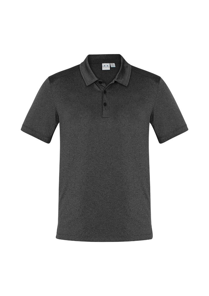 P815MS - Biz Collection - Mens Aero Short Sleeve Polo | Black Marle