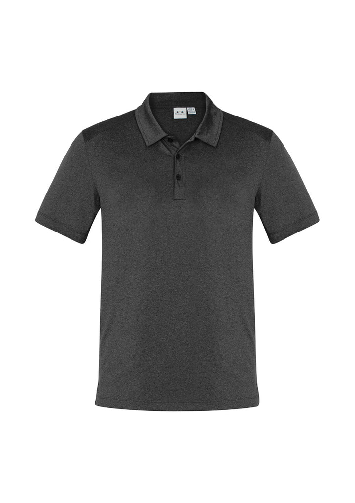 P815MS - Biz Collection - Mens Aero Short Sleeve Polo | Black Marle