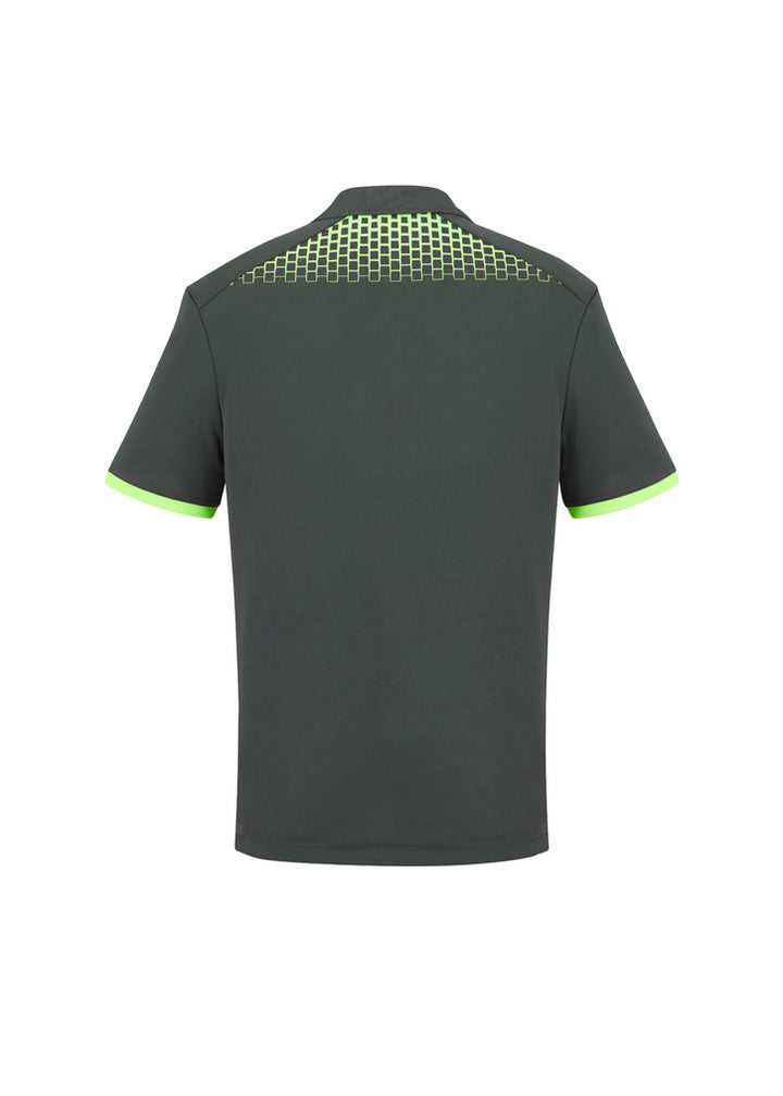 P900MS - Fashion Biz - Galaxy Polo - Men's - Fluoro trims.