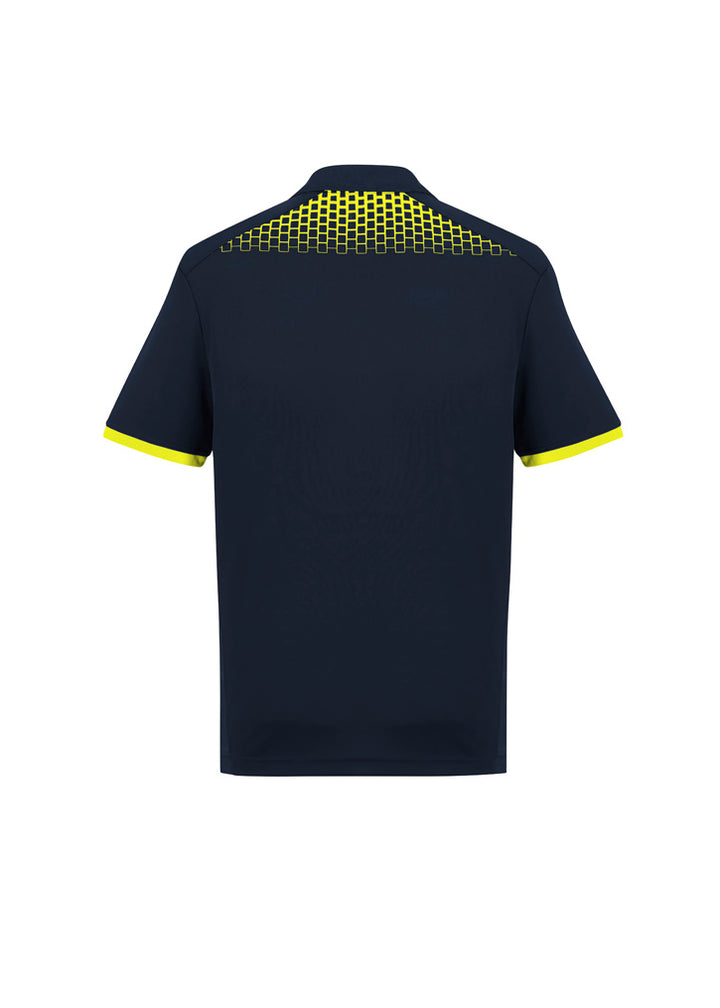 P900MS - Fashion Biz - Galaxy Polo - Men's - Fluoro trims.
