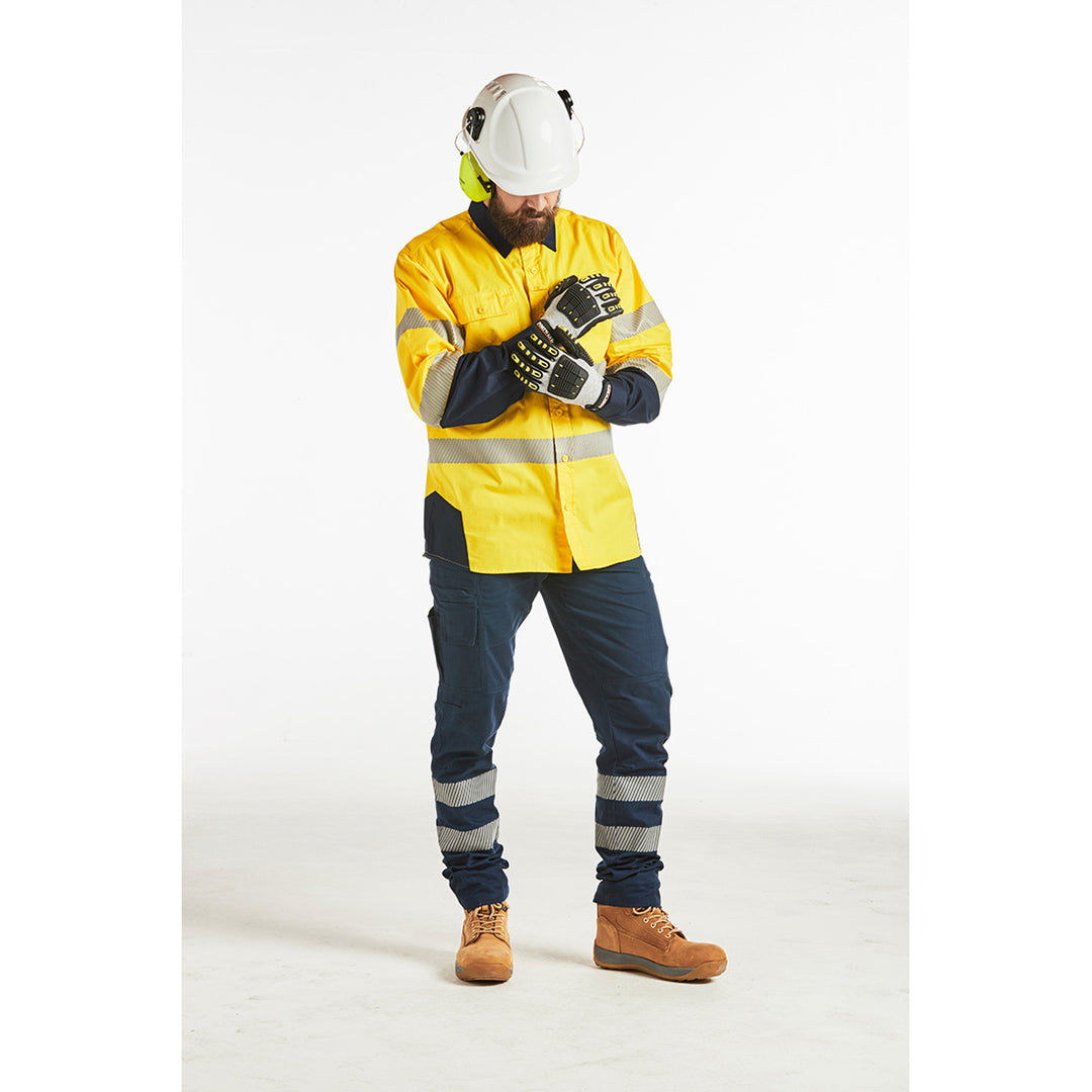 PW372 - Portwest - Hi-Vis Lightweight PW3 Long sleeve Shirt (Day/Night)