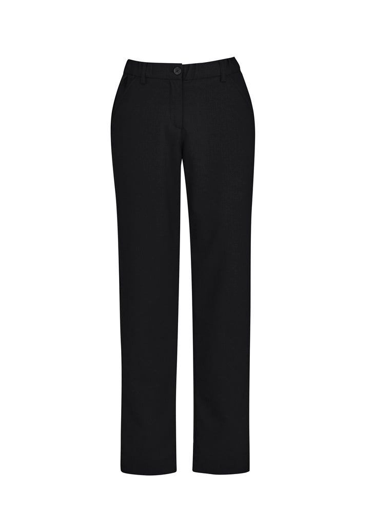 CL955LL - Biz Care - Womens Comfort Waist Straight Leg Pant