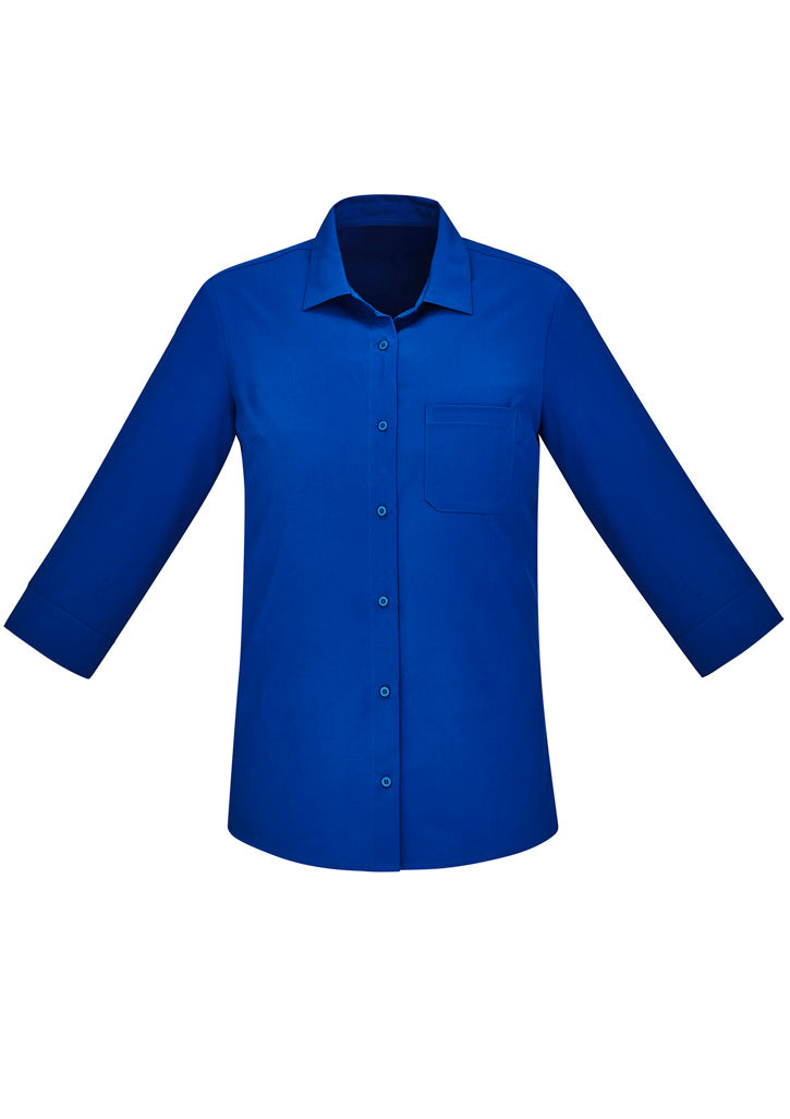 CS951LT - Biz Care - Womens Florence Plain 3/4 Sleeve Shirt