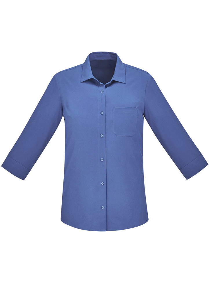 CS951LT - Biz Care - Womens Florence Plain 3/4 Sleeve Shirt