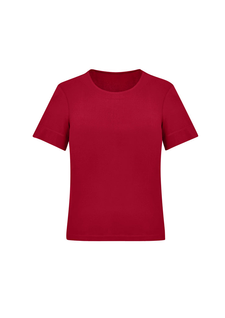 CS952LS - Biz Care - Womens Marley Short Sleeve Jersey Top