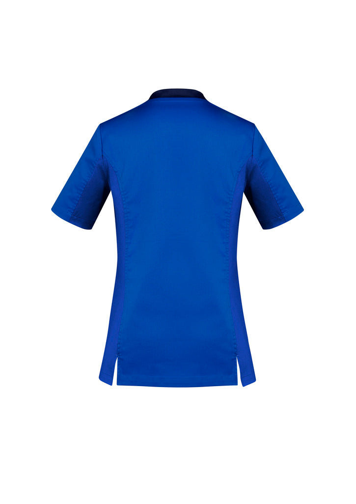 CST043LS - Biz Care - Womens Riley Stretch Scrub Top
