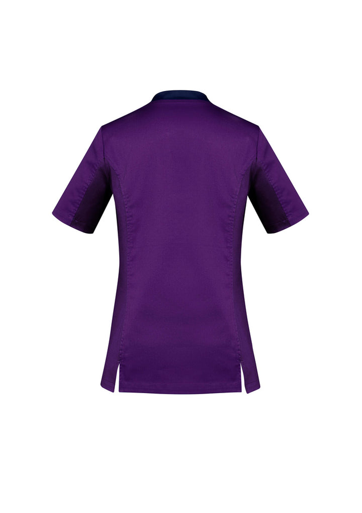 CST043LS - Biz Care - Womens Riley Stretch Scrub Top