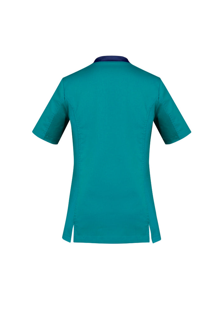 CST043LS - Biz Care - Womens Riley Stretch Scrub Top