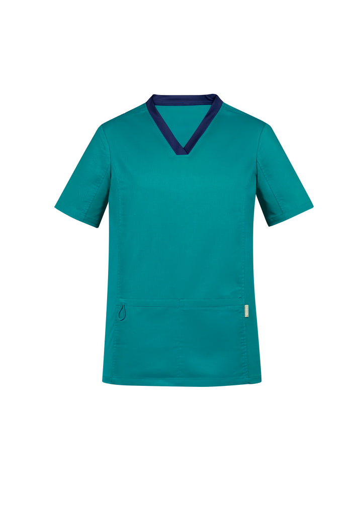 CST043MS - Biz Care - Mens Riley Stretch Scrub Top