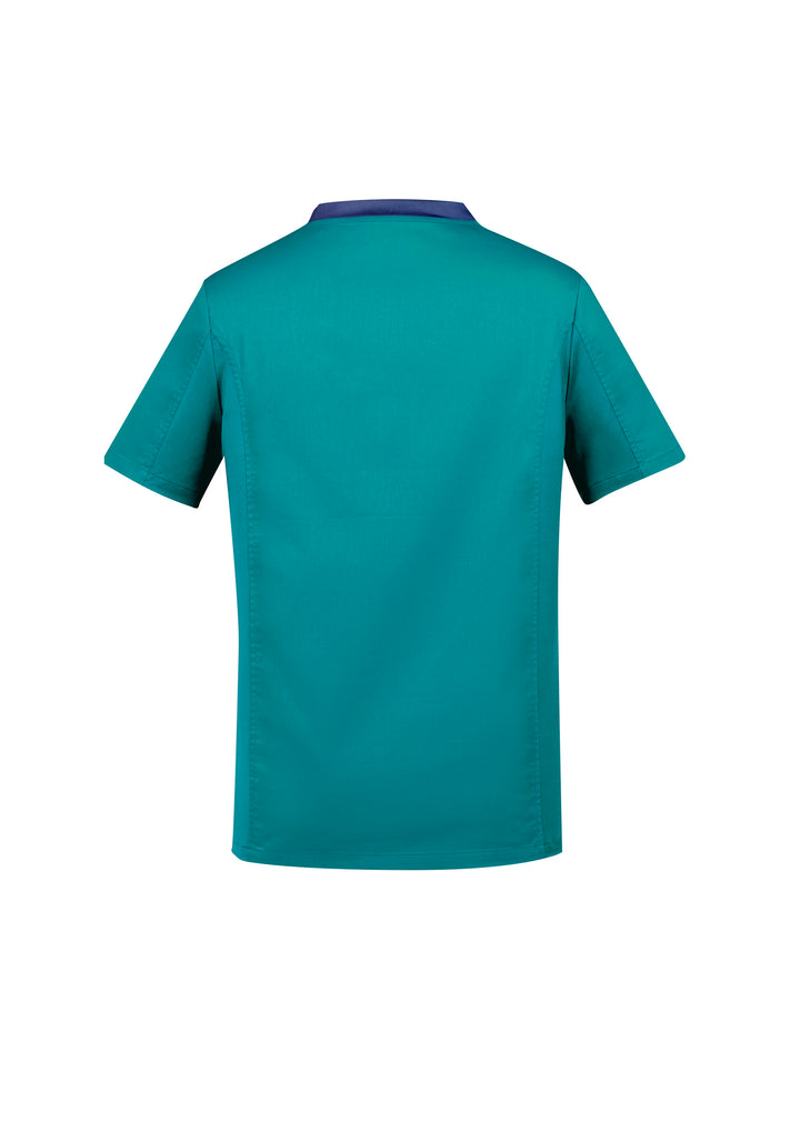 CST043MS - Biz Care - Mens Riley Stretch Scrub Top