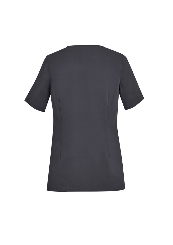 CST942LS - Biz Care - Avery Womens Tailored Fit Round Neck Scrub Top