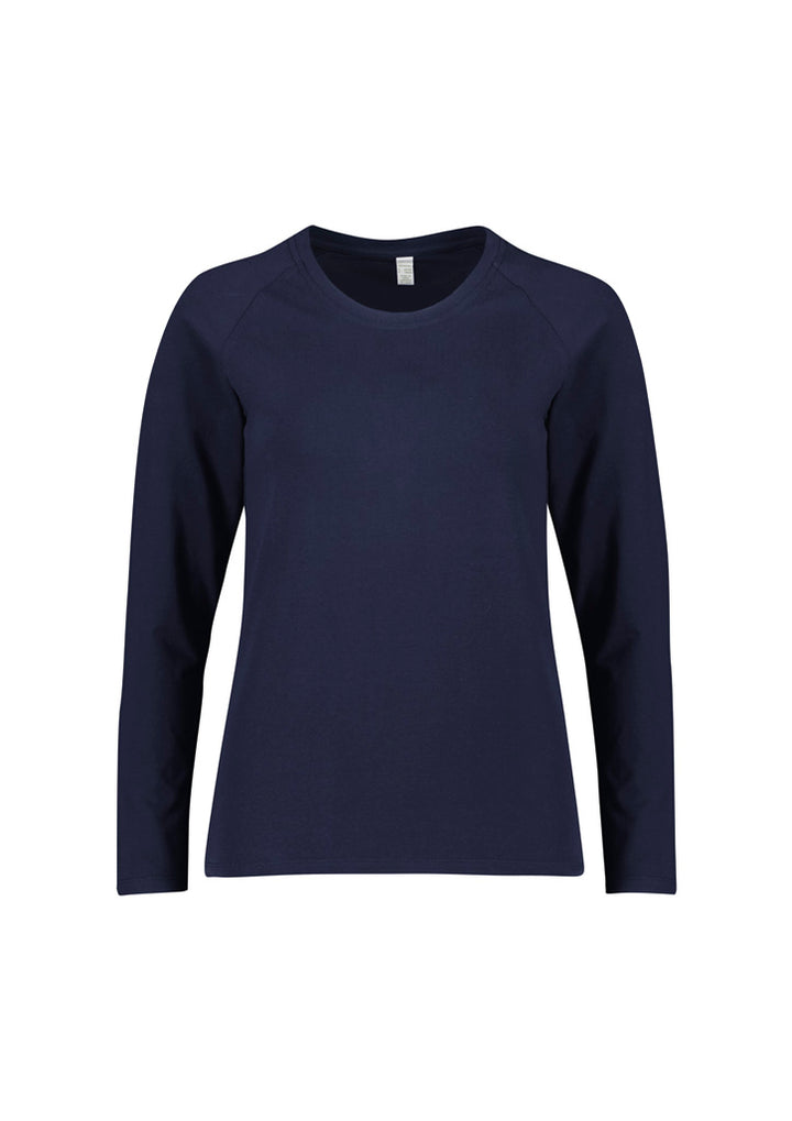 CT247LL - Biz Care - Performance Womens Cotton Long Sleeve Tee