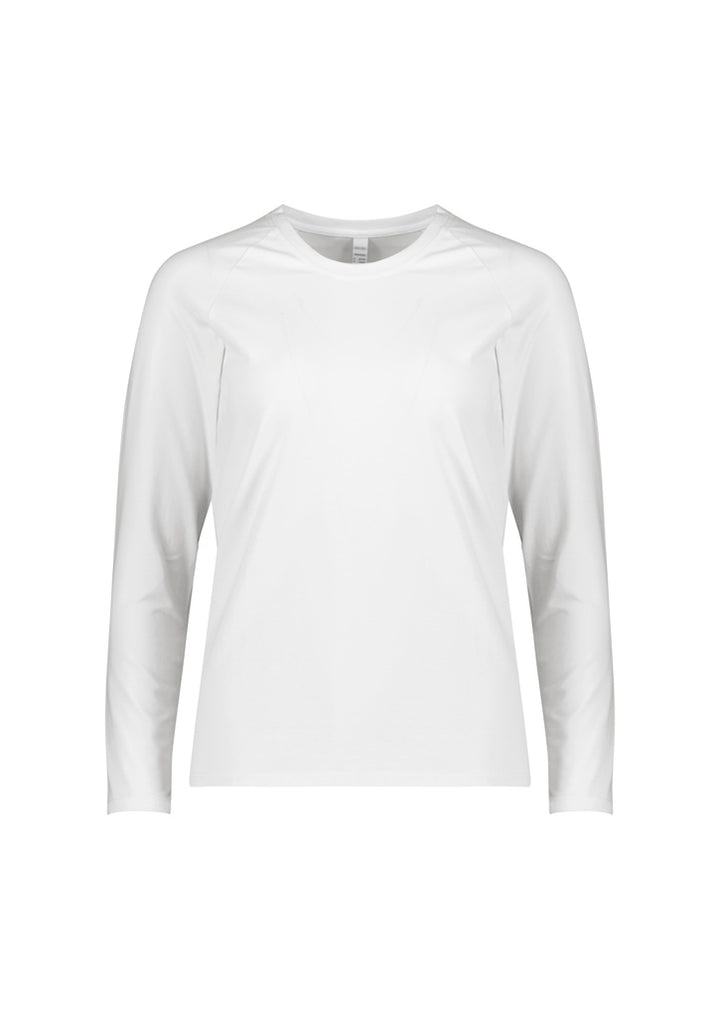 CT247LL - Biz Care - Performance Womens Cotton Long Sleeve Tee