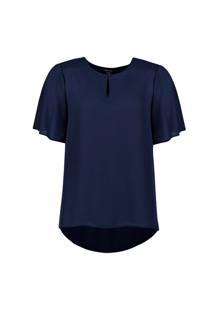 RB261LS - Biz Corporates - Vienna Womens Short Sleeve Blouse