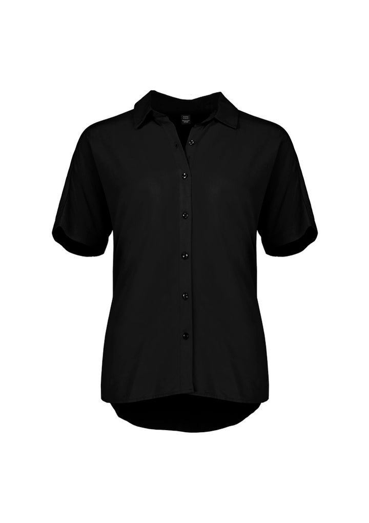 RB365L - Biz Corporates - Dahlia Womens Short Sleeve Blouse