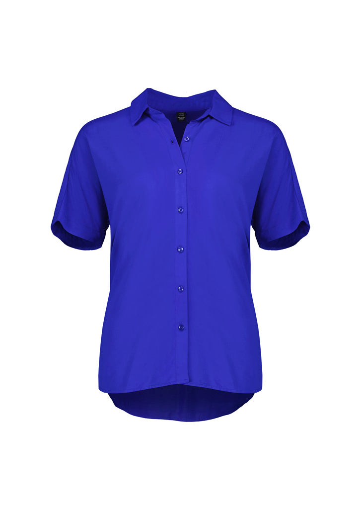 RB365L - Biz Corporates - Dahlia Womens Short Sleeve Blouse