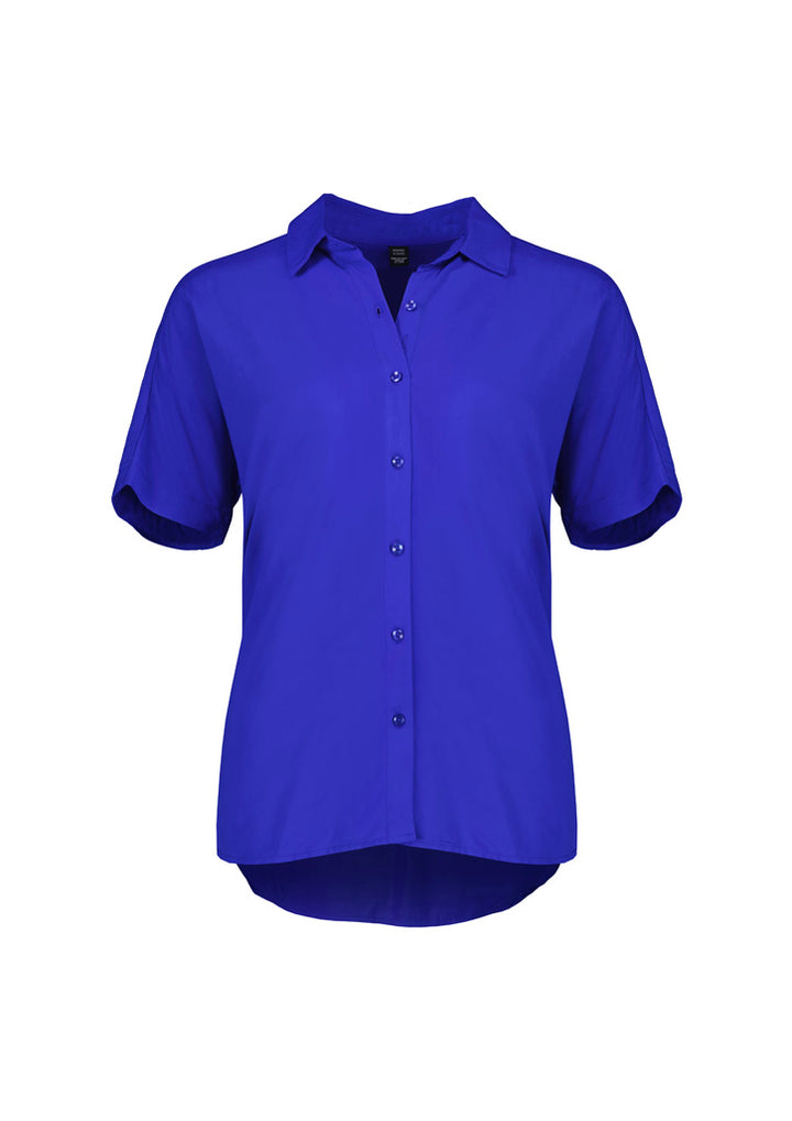 RB365L - Biz Corporates - Dahlia Womens Short Sleeve Blouse