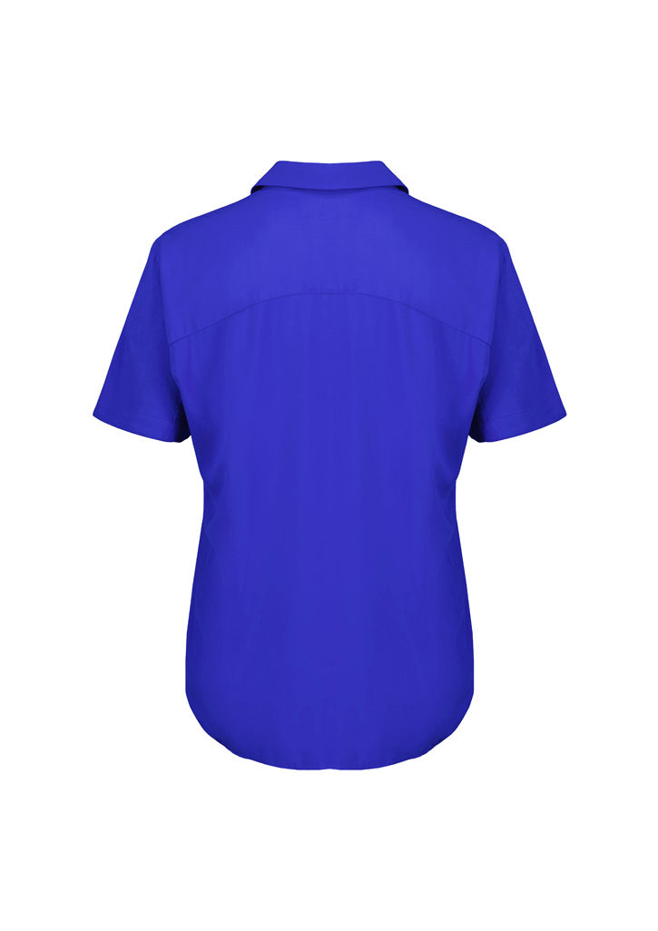 RB365L - Biz Corporates - Dahlia Womens Short Sleeve Blouse