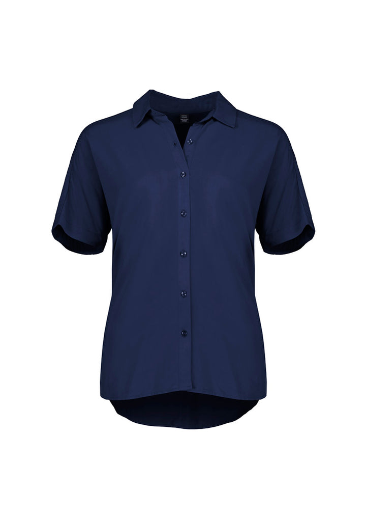 RB365L - Biz Corporates - Dahlia Womens Short Sleeve Blouse